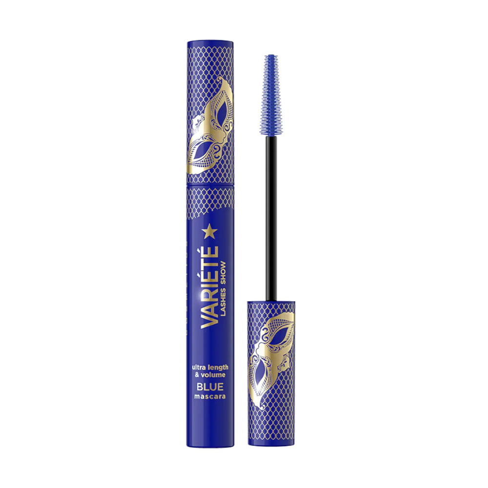 Туш для вій Eveline Cosmetics Variete Lashes Show Ultra-Length &amp; Volume Mascara, Blue, 9 мл